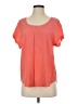 Splendid 100% Rayon Orange Short Sleeve Blouse Size S - photo 1