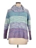 Christopher & Banks Color Block Blue Pullover Sweater Size XL - photo 1