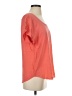 Splendid 100% Rayon Orange Short Sleeve Blouse Size S - photo 4