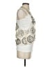 Moyna 100% Polyester Ivory Sleeveless Blouse Size S - photo 4