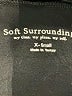 Soft Surroundings Black 3/4 Sleeve Top Size XS - photo 7