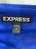 Express Solid Blue Formal Skirt Size 8 - photo 4