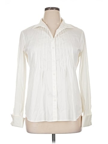 Lafayette 148 New York Long Sleeve Blouse (view 1)