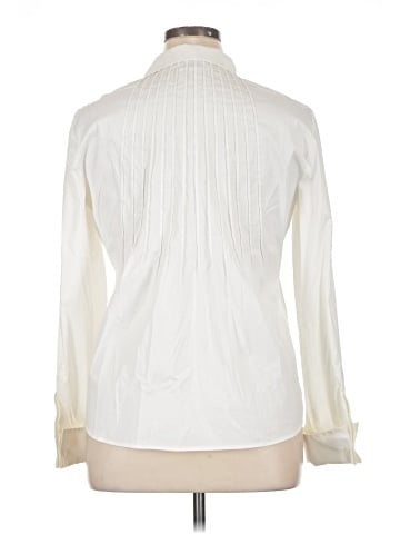Lafayette 148 New York Long Sleeve Blouse (view 2)