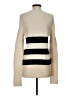 Equipment Stripes Ivory Wool Pullover Sweater Size XS - photo 2