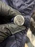 Burberry 100% Polyamide Argyle Blue Coat Size 14 - photo 4