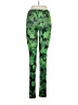 Alexandra Print Green Active Pants Size S - photo 2