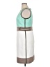 Roz & Ali Color Block Teal Casual Dress Size 16 - photo 5