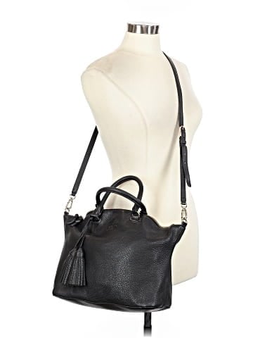 Tory Burch Leather Satchel (view 2)