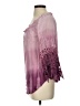 Studio West 100% Rayon Purple 3/4 Sleeve Blouse Size S - photo 5