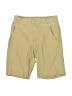 Tea 100% Cotton Yellow Khaki Shorts Size 7 - photo 1