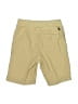 Tea 100% Cotton Yellow Khaki Shorts Size 7 - photo 2