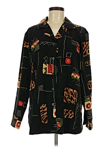 Erin London Long Sleeve Blouse (view 1)