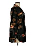 Erin London 100% Polyester Print Black Long Sleeve Blouse Size M - photo 4