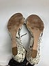 Ann Taylor Animal Print White Wedges Size 8 - photo 4