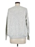 Vince Camuto Solid Gray Pullover Sweater Size M - photo 2