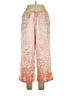George 100% Polyester Paisley Orange Casual Pants Size XL - photo 1