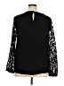 Neiman Marcus Black Long Sleeve Blouse Size XL - photo 2