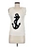 Maje Ivory Sleeveless Top Size Med (2) - photo 1