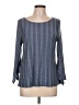 W5 Blue Long Sleeve Blouse Size L - photo 1