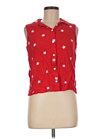 Fifth Sun Sleeveless Button-Down Shirt (view 1)
