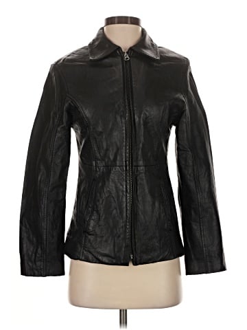 Collezione SA Leather Jacket (view 1)