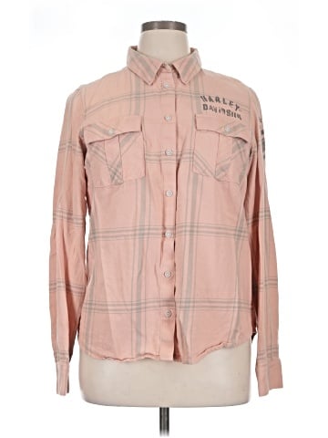 Harley Davidson Long Sleeve Button-Down Shirt (view 1)