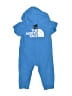 The North Face Graphic Blue Short Sleeve Onesie Size 12-18 mo - photo 1