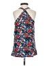 Eight Sixty 100% Polyester Blue Sleeveless Blouse Size S - photo 2