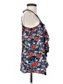 Eight Sixty 100% Polyester Blue Sleeveless Blouse Size S - photo 4