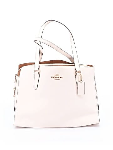 Coach Factory Leather Satchel (view 1)