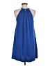 Sigrid Olsen Solid Blue Cocktail Dress Size M - photo 2