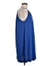 Sigrid Olsen Solid Blue Cocktail Dress Size M - photo 4