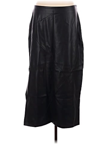 Topshop Faux Leather Skirt (view 1)