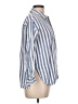 Old Navy Stripes Blue Long Sleeve Button-Down Shirt Size L - photo 4