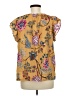 Dylan Gold Short Sleeve Blouse Size M - photo 2