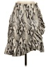 MSGM Animal Print Silver Casual Skirt Size EU (IT) 40 / US 4 - photo 1
