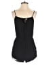 Staring at Stars 100% Rayon Solid Black Romper Size S - photo 1