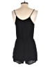 Staring at Stars 100% Rayon Solid Black Romper Size S - photo 2