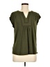 Daniel Rainn Green Short Sleeve Blouse Size M - photo 1