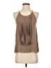Naked Zebra 100% Polyester Brown Sleeveless Blouse Size S - photo 1