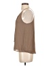 Naked Zebra 100% Polyester Brown Sleeveless Blouse Size S - photo 5