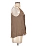 Naked Zebra 100% Polyester Brown Sleeveless Blouse Size S - photo 4