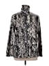 Ruby Rd. Animal Print Silver Jacket Size 16 - photo 1