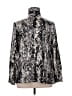 Ruby Rd. Animal Print Silver Jacket Size 16 - photo 2