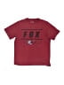 Fox 100% Cotton Burgundy Short Sleeve T-Shirt Size L (youth) - photo 1