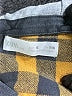 Zara Checkered-gingham Yellow Long Sleeve Button-Down Shirt Size 6 - photo 3