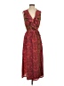 Raga 100% Polyester Paisley Red Casual Dress Size XS - photo 1