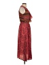 Raga 100% Polyester Paisley Red Casual Dress Size XS - photo 4