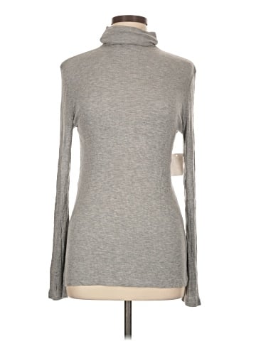 Pure Navy Long Sleeve Turtleneck (view 1)